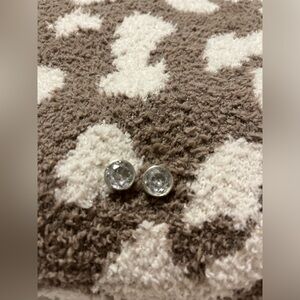 2for$10 Michael Kors, silver crystal earrings